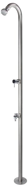 Doccia da Giardino con Miscelatore Belfer 42D2 Acciaio Inox
