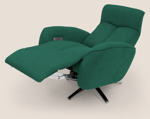 EVA Poltroncina RELAX in morbido tessuto impermeabile T02 verde