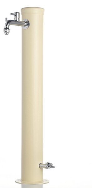 Fontana da Giardino con Doppio Rubinetto Belfer 42/ARR Avorio