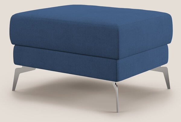 Star Pouf con piedini alti in tessuto impermeabile T02 blu
