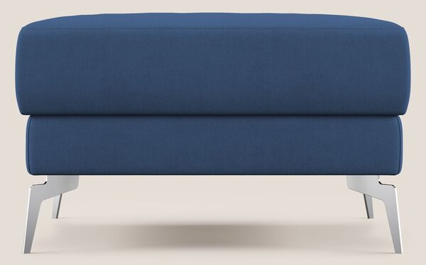Star Pouf con piedini alti in tessuto impermeabile T02 blu