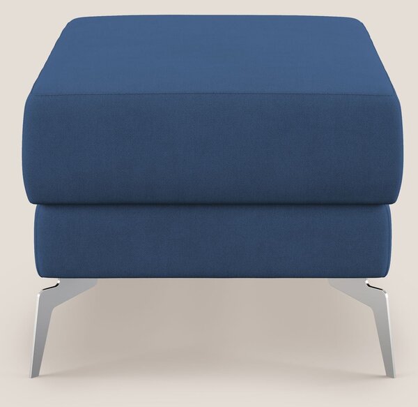 Star Pouf con piedini alti in tessuto impermeabile T02 blu