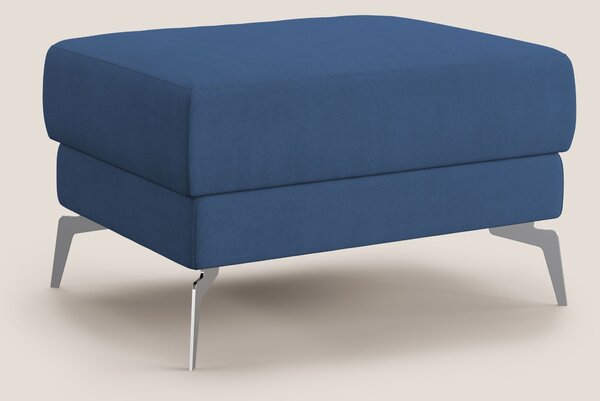 Star Pouf con piedini alti in tessuto impermeabile T02 blu