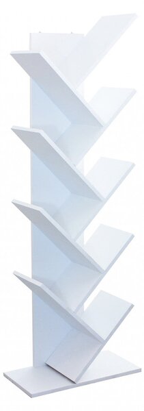 Libreria Ariane 50x25x141,5 h cm in Truciolare bilaminato Bianco