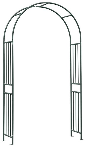 Arco da Giardino in Ferro 40x120xH218cm Rama Arch Antracite