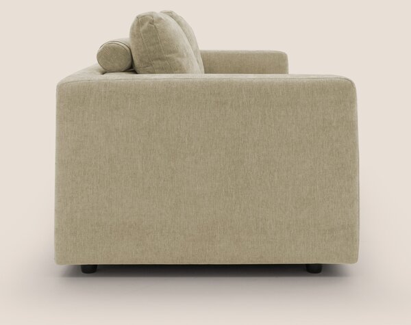 Freia Divano letto minimal materasso h15 cm con morbidi schienali in t
