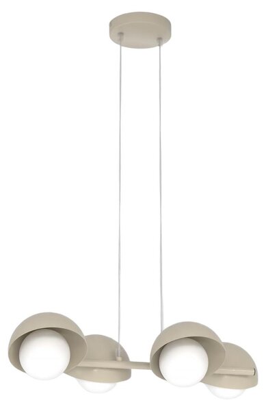 Lampada a sospensione BOOM beige 4xG9x15W in metallo, dimensioni: 120x60x32 cm, IP20, Emibig
