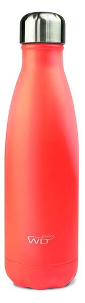 WD Lifestyle WD365AR Arancione Bottiglia Termica Acciaio Inox Doppia Parete 500ml