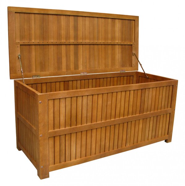 Baule 130x55x59 h cm in Legno Marrone