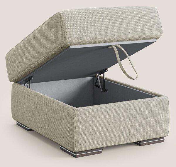 Sun pouf apribile contenitore in tessuto smacchiabile ad acqua T05 pan