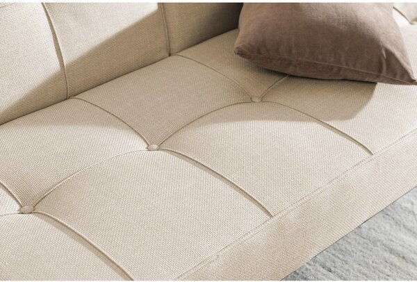 Divano beige allungabile 198 cm Perugia – Actona