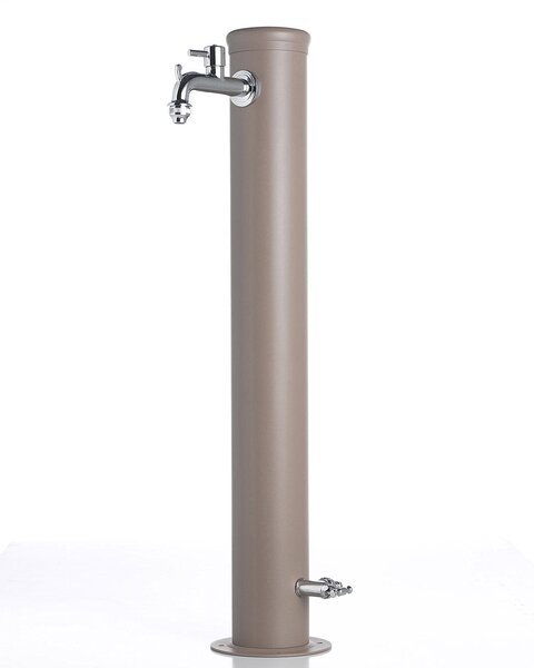 Fontana da Giardino con Doppio Rubinetto Belfer 42/ARR Tortora