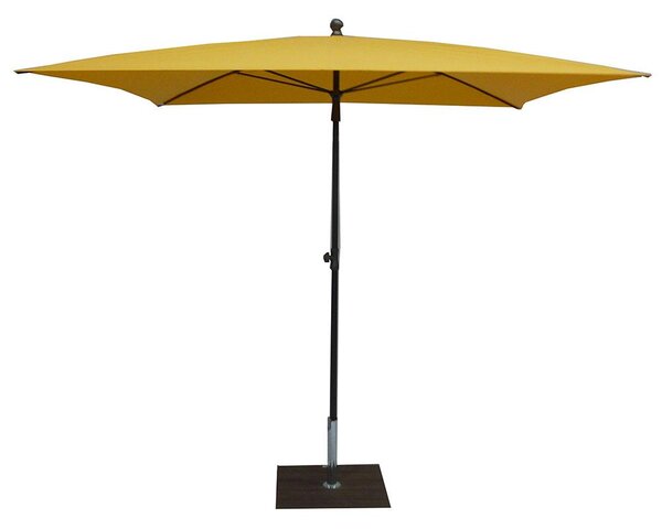 Ombrellone da Giardino 200x200 cm Palo Ø27 mm in Acciaio Maffei Kronos Giallo