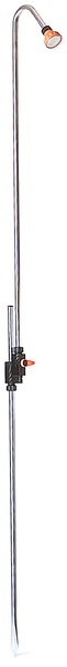 Doccia da Giardino in Alluminio 217cm con Rubinetto Agrati