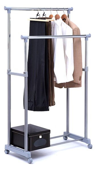 Stender Doppio in Metallo Cromato Portata 30Kg Tosini AC9002-GR