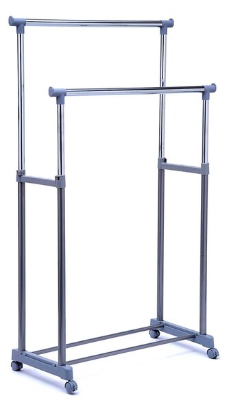 Stender Doppio in Metallo Cromato Portata 30Kg Tosini AC9002-GR