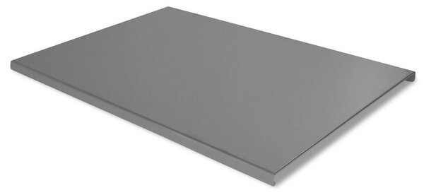Tagliere Spianatoia per Alimenti 80x55 cm in Acciaio Inox Alimentare Lisa Luxury Plan