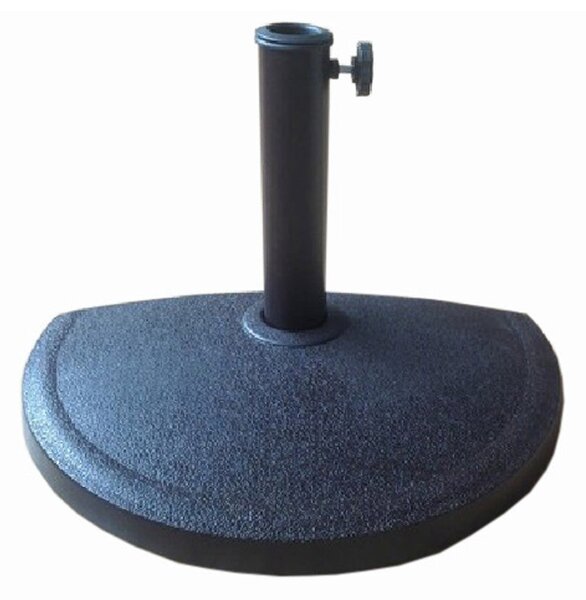 Base per Ombrellone Ø36 a Parete in Poliresina 9 Kg