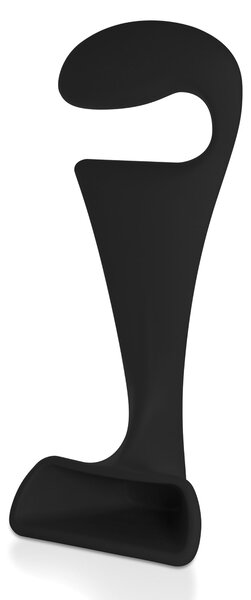 Appendiabiti Porta Abiti da Esterno 43x116 cm con Scomparto per Scarpe in Resina Arkema Pisolo Antracite