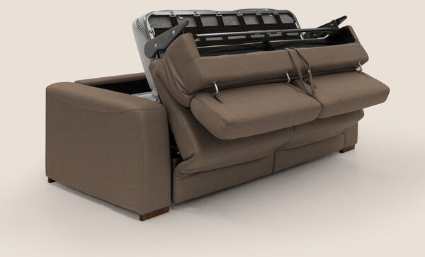 Poseidon divano letto + relax elettrico in tessuto smacchiabile imperm