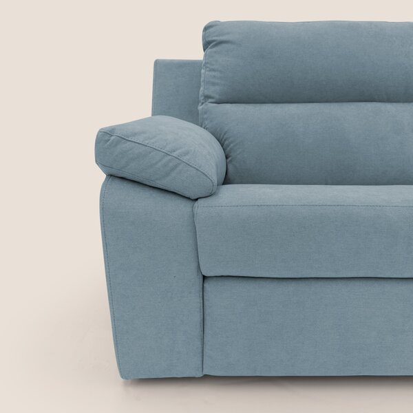 Romeo Divano relax con recliner elettrico in morbido tessuto impermeab