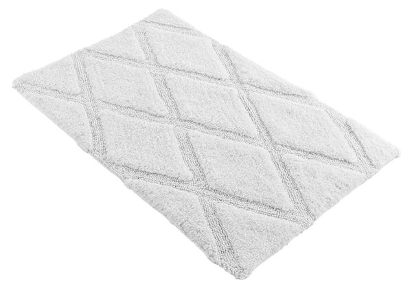 Tappetino per il bagno bianco 50x80 cm Thais – douceur d'intérieur
