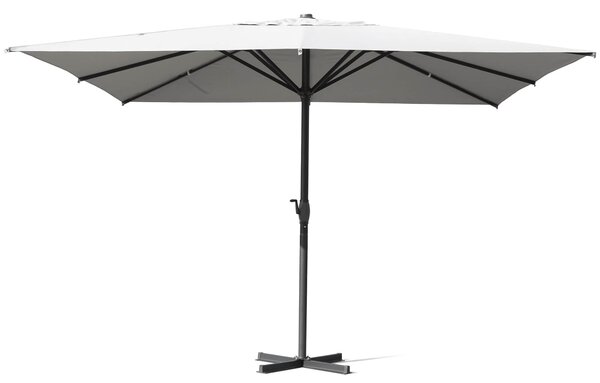 Ombrellone da Giardino 4x4 m Palo Ø67 mm Siviglia Grigio Chiaro