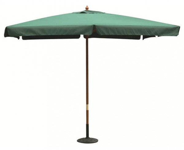 Ombrellone da Giardino 3x4 m Palo Ø48 mm Fantasy in Legno Verde
