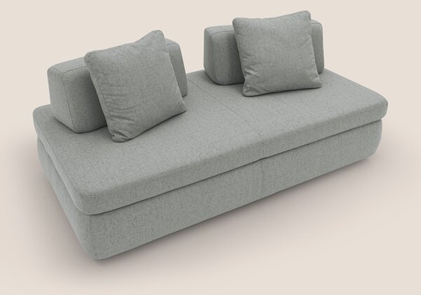 Gransasso Divano letto matrimoniale dal DESIGN innovativo in tessuto i
