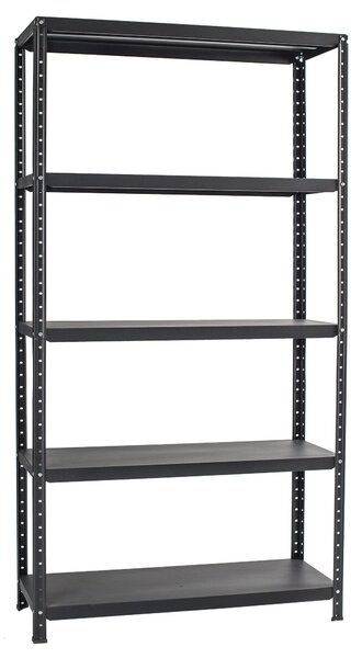 Scaffale in Metallo 5 Ripiani 100x40x187 cm Ettore Antracite