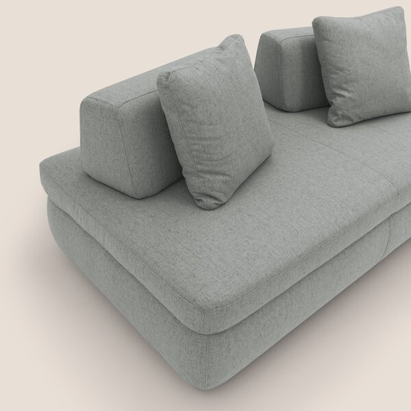 Gransasso Divano letto matrimoniale dal DESIGN innovativo in tessuto i
