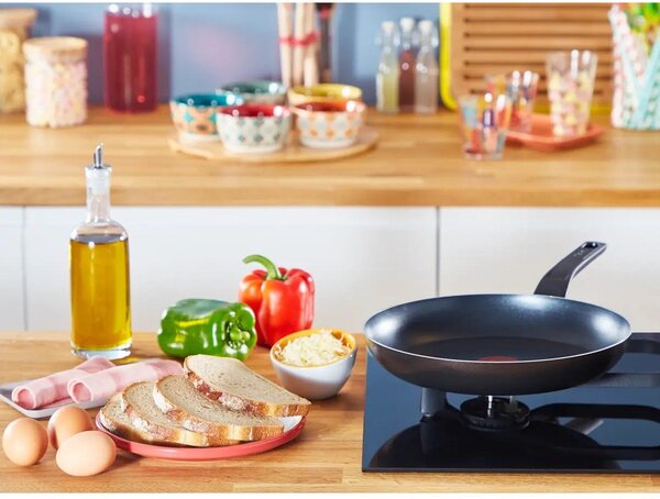 Padella per crêpes con superficie antiaderente ø 25 cm Simply Clean Red B5671053 – Tefal