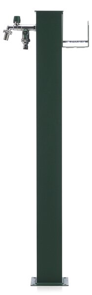 Fontana da Giardino con Doppio Rubinetto Belfer 42/QRR Verde