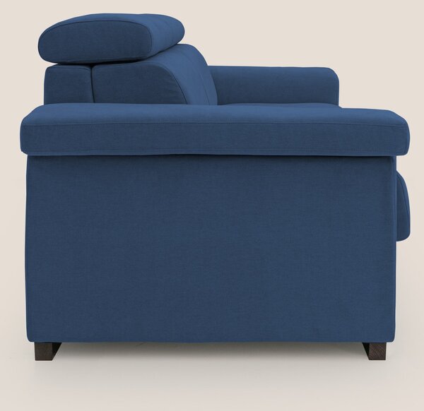 Bjorn divano letto sfoderabile con materasso H18 cm e poggiatesta recl