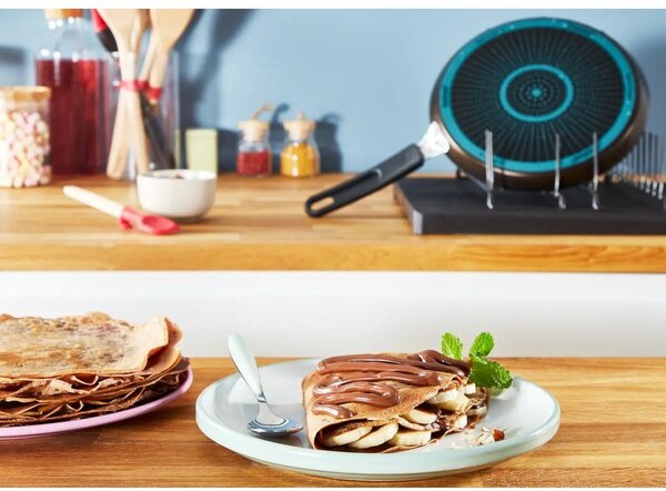 Padella per crêpes con superficie antiaderente ø 25 cm Simply Clean Red B5671053 – Tefal