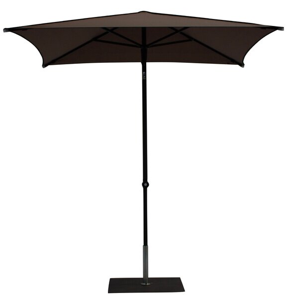 Ombrellone da Giardino 2x2 m Palo Ø38 mm in Alluminio Tessuto Dralon Acrilico Border Taupe