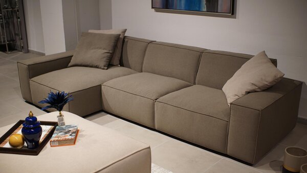 Divano angolare di design Mobili per il soggiorno a forma di L Arredamento moderno Nuovo divano