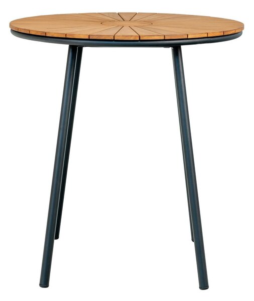 Tavolo da pranzo da giardino rotondo in teak massiccio ø 70 cm Cleveland – House Nordic
