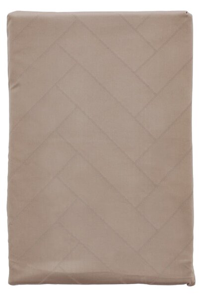 Set copripiumino e federa grigio tortora in tessuto damascato per letto singolo/per letto esteso 140x220 cm Tiles – Södahl