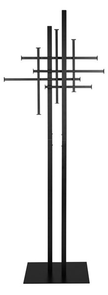 Appendiabiti nero in acciaio 71x185 cm Rumex – Dutchbone