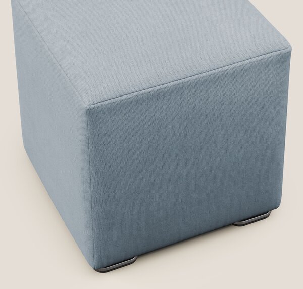 Cube pouf in tessuto morbido impermeabile T02 carta da zucchero