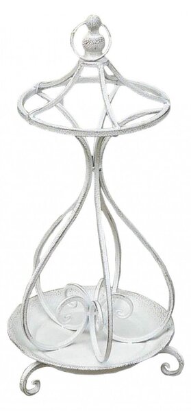 Portaombrelli Annie 29x68 h cm in Acciaio Bianco