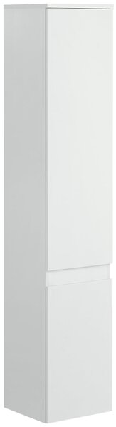 Mobile a Colonna Bagno 30x28x152,5 cm in Legno truciolare Bianco