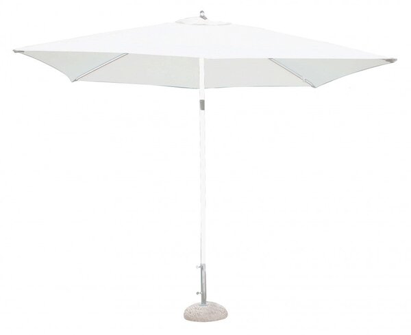Ombrellone da Giardino 2x3 m Palo Ø38 mm Nice in Alluminio Bianco