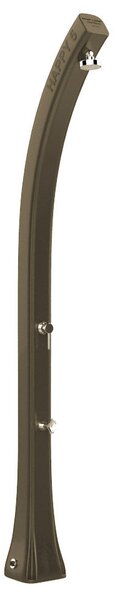 Doccia Solare da Giardino 28L Miscelatore e Lavapiedi Arkema Happy Five Dove Grey