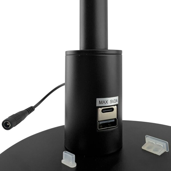 Brilagi - Lampada da tavolo dimmerabile a sfioramento a LED con porte USB VARIO LED/7W/230V CRI 96