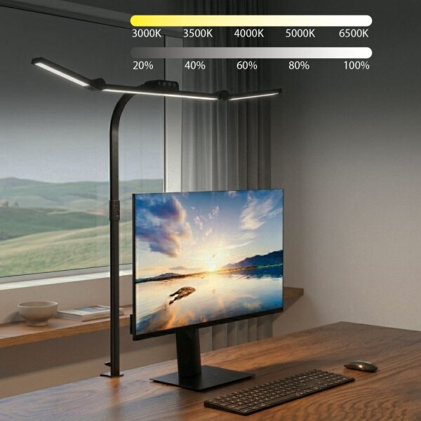 Brilagi - Lampada da tavolo LED regolabile a sfioramento VARIO LED/24W/230V 3000-6500K CRI 92
