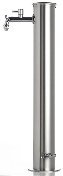 Fontana da Giardino con Doppio Rubinetto Belfer 42/ARRI Acciaio Inox