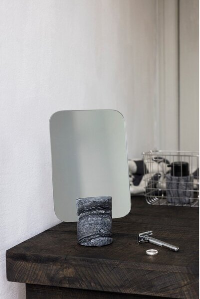 Specchio per make-up 18x30 cm Marble – Mette Ditmer Denmark