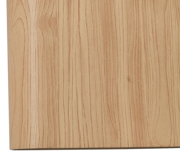 Applique da esterno scandinava effetto legno 17,5 cm con LED IP65 - Batt